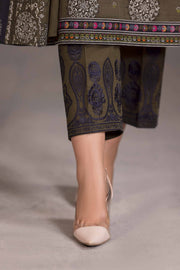 Nishat With You Unstitched Embroidered Khaddar 3Pc Suit - 42303212