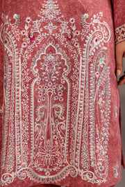 Nishat With You Unstitched Embroidered Khaddar 3Pc Suit - 42303214