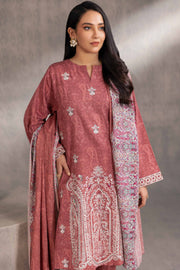 Nishat With You Unstitched Embroidered Khaddar 3Pc Suit - 42303214