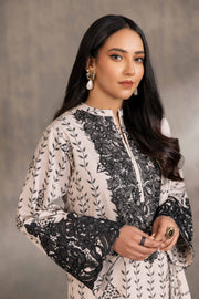 Nishat With You Unstitched Embroidered Khaddar 3Pc Suit - 42303215