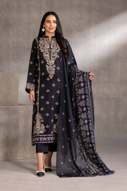 Nishat With You Unstitched Embroidered Khaddar 3Pc Suit - 42303216