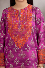 Nishat With You Unstitched Embroidered Khaddar 3Pc Suit - 42303218