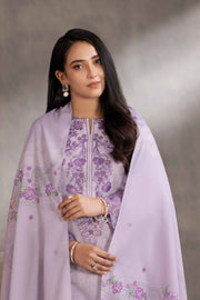 Nishat With You Unstitched Embroidered Khaddar 3Pc Suit - 42303219