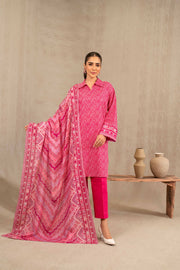 Nishat With You Unstitched Printed Khaddar 3Pc Suit - 42303221