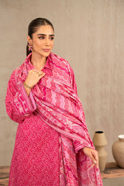 Nishat With You Unstitched Printed Khaddar 3Pc Suit - 42303221