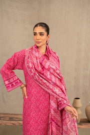 Nishat With You Unstitched Printed Khaddar 3Pc Suit - 42303221