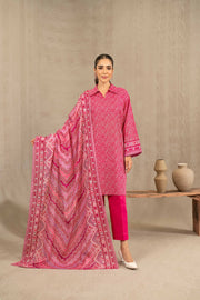 Nishat With You Unstitched Printed Khaddar 3Pc Suit - 42303221