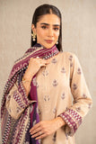 Nishat With You Unstitched Printed Khaddar 3Pc Suit - 42303223