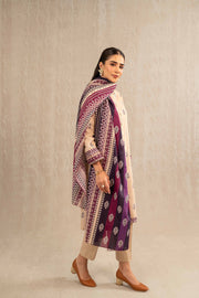 Nishat With You Unstitched Printed Khaddar 3Pc Suit - 42303223