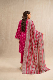Nishat With You Unstitched Printed Khaddar 3Pc Suit - 42303224