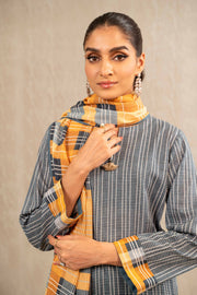 Nishat With You Unstitched Printed Khaddar 3Pc Suit - 42303226