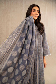 Nishat With You Unstitched Printed Khaddar 3Pc Suit - 42303228