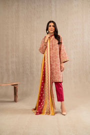 Nishat With You Unstitched Printed Khaddar 3Pc Suit - 42303229