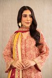 Nishat With You Unstitched Printed Khaddar 3Pc Suit - 42303229