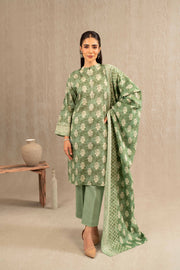 Nishat With You Unstitched Printed Khaddar 3Pc Suit - 42303231