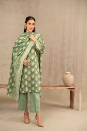 Nishat With You Unstitched Printed Khaddar 3Pc Suit - 42303231