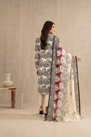 Nishat With You Unstitched Printed Khaddar 3Pc Suit - 42303232