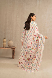 Nishat With You Unstitched Printed Khaddar 3Pc Suit - 42303233
