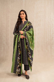 Nishat With You Unstitched Printed Khaddar 3Pc Suit - 42303234