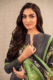 Nishat With You Unstitched Printed Khaddar 3Pc Suit - 42303234