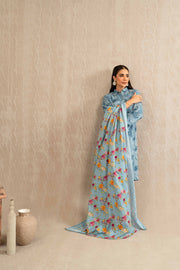 Nishat With You Unstitched Printed Khaddar 3Pc Suit - 42303235