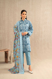 Nishat With You Unstitched Printed Khaddar 3Pc Suit - 42303235