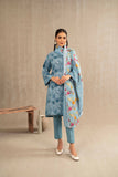 Nishat With You Unstitched Printed Khaddar 3Pc Suit - 42303235
