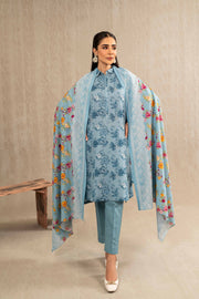 Nishat With You Unstitched Printed Khaddar 3Pc Suit - 42303235