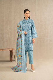 Nishat With You Unstitched Printed Khaddar 3Pc Suit - 42303235