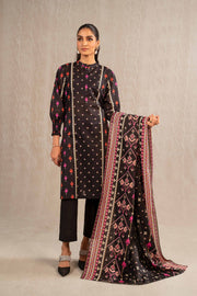 Nishat With You Unstitched Printed Khaddar 3Pc Suit - 42303236