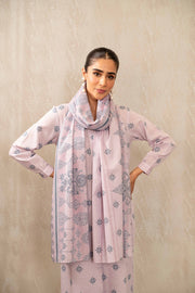 Nishat With You Unstitched Printed Khaddar 3Pc Suit - 42303237