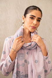 Nishat With You Unstitched Printed Khaddar 3Pc Suit - 42303237