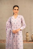 Nishat With You Unstitched Printed Khaddar 3Pc Suit - 42303237