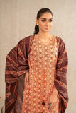 Nishat With You Unstitched Printed Khaddar 3Pc Suit - 42303238