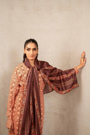 Nishat With You Unstitched Printed Khaddar 3Pc Suit - 42303238