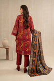 Nishat With You Unstitched Printed Khaddar 3Pc Suit - 42303240