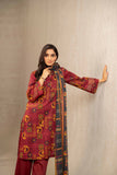 Nishat With You Unstitched Printed Khaddar 3Pc Suit - 42303240