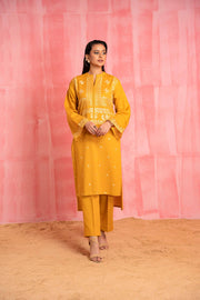 Nishat With You Unstitched Embroidered Karandi 2Pc Suit - 42303241