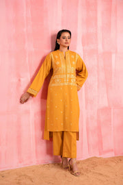 Nishat With You Unstitched Embroidered Karandi 2Pc Suit - 42303241