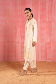 Nishat With You Unstitched Embroidered Karandi 2Pc Suit - 42303242