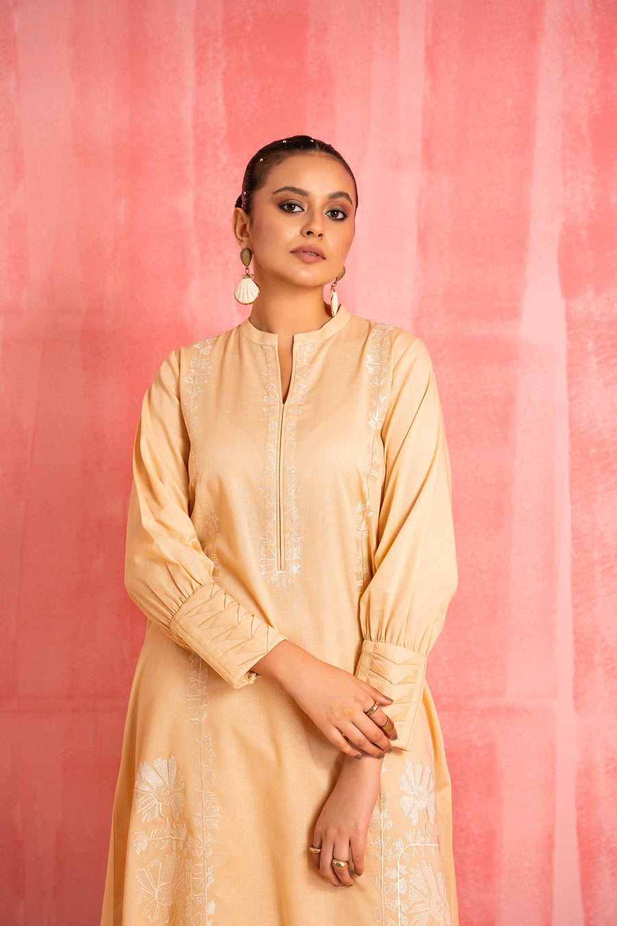 Nishat With You Unstitched Embroidered Karandi 2Pc Suit - 42303243