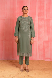 Nishat With You Unstitched Embroidered Karandi 2Pc Suit - 42303245