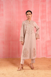 Nishat With You Unstitched Embroidered Karandi 2Pc Suit - 42303253