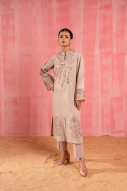 Nishat With You Unstitched Embroidered Karandi 2Pc Suit - 42303253