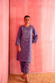 Nishat With You Unstitched Embroidered Karandi 2Pc Suit - 42303256