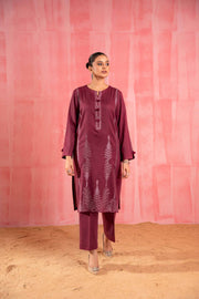 Nishat With You Unstitched Embroidered Karandi 2Pc Suit - 42303257