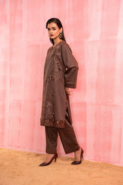 Nishat With You Unstitched Embroidered Karandi 2Pc Suit - 42303259