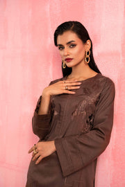 Nishat With You Unstitched Embroidered Karandi 2Pc Suit - 42303259