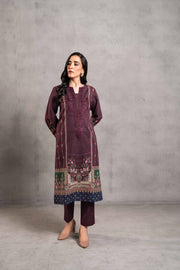Nishat Sunehray Din Embroidered Khaddar Unstitched 2Pc Suit - 42303292