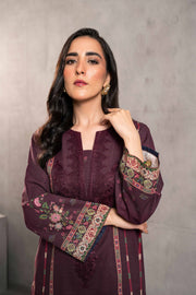 Nishat Sunehray Din Embroidered Khaddar Unstitched 2Pc Suit - 42303292